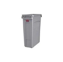 Receptacle, Slim Jim w/Venting Container 23G - Gray (14371)