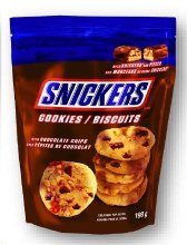 Snickers Chocolate Chip Cookies (12) 198g (32220)