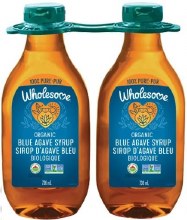 Wholesome Organic Blue Agave Syrup, 2 Ã— 736 mL