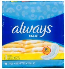 Always Maxi Size 1  48ct (6)