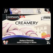 Chapman's Markdale Creamery Ice Cream G/F - BLUEBERRY CHEESECAKE- 2L (4)