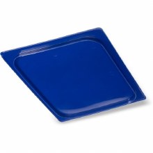 Carlisle Smart Lid, Blue, Full Size, For Clear Plastic Insert, Cold Food Pan (86281)