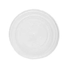 Premier Essentials 4oz Lid For White Paper Double Wall Bowl - 100/SLV (4C) (10) (79000155) (180817)