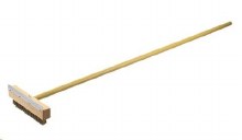 Pizza Oven Brush w/Scraper & w/Handle, 36"/91.4cm (04267)