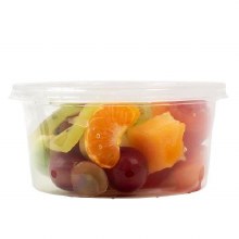EcoSystems 12oz Round Deli Container, PP, Clear - 50/PKG - SOLD BY PKG - (10) (Pro-Kal) (68001)
