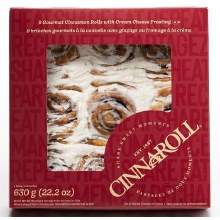 Cinnaroll Cream Cheese Frosted Mini Cinnamon Rolls - 14 x 630g (99777)