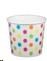 Yocup Sundae Cup 5oz (Rainbow Polka Dot) - 1000/CASE