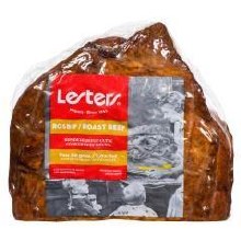 Lesters Cooked Roast Beef Round Fresh 2 x 2.3KG - SOLD BY CASE BY KG (01707)