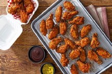 Reuven Fully Cooked Plain Steamed Broiler Chicken Wings - Ovenable - 10KG - (1) (36010)