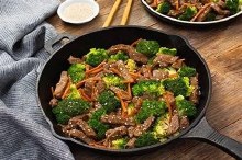 Reuven Fully Cooked Seasoned Beef Steak Strips - 2x 2.5KG - SOLD BY CASE - (1) (03677)