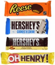 Hershey Assorted Family Bar PPK - 152ct (75562)