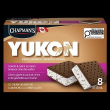 Chapman's Yukon Moose Cookies & Cream Sandwich - 6 x 8/PKG (00329)