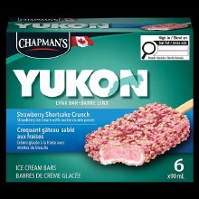 Chapman's Yukon Lynz Strawberry Shortcake Crunch Bar - 6 x 6/PKG (00293)