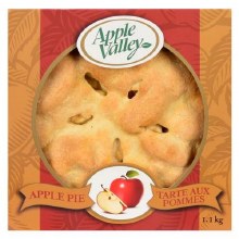 Apple Valley Apple/Cinnamon (Unbaked) Pie 10" - 6 x 1250g (40101)