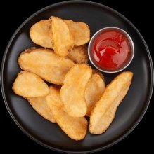 McCain Brew City Beer Batter Skin-on Potato Waves - 6 x 4LB (00968)