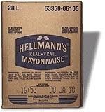 Hellmann's Real Mayo "Bag in Box" - 20L (06105)