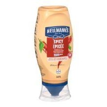 Hellmann's Spicy Mayo Squeeze Bottle - 12 x 340ml (00377)