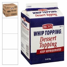 Rich's Ready To Whip Liquid Dessert Topping - 4 x 3.62KG (72805)