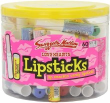 Love Hearts Lipsticks 6g - 60/BX - SOLD BY BOX - (1) (13612)