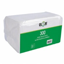 Globe Interfold Napkin 1/2 Fold (7.87" x 6.5") - 300/PKG (20) (00480)