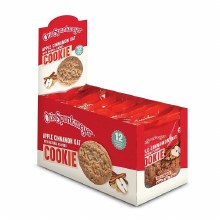 Otis Spunkmeyer Caddy Pack Ind. Wrapped Apple Oatmeal Cookie 4oz - 12/BOX (2) (24540)