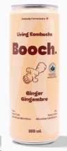 Booch. Kombucha GINGER  355ml Can - 12/CASE (75341)