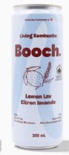 Booch. Kombucha LEMON LAV 355ml Can - 12/CASE (75343)