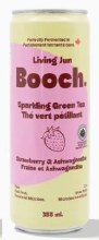 Booch. Sparkling Green Tea STRAWBERRY & ASHWAGANDHA 355ml Can - 12/CASE (75360)
