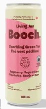 Booch. Sparkling Green Tea RASPBERRY, SAGE & ROSE 355ml Can - 12/CASE (75361)