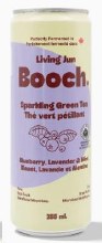 Booch. Sparkling Green Tea BLUEBERRY, LAVENDER & MINT 355ml Can - 12/CASE (75362)