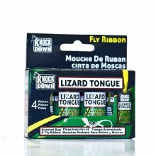 Knockdown Lizard Tongue Fly Ribbons - 4/PKG (24) (50505)