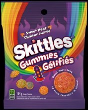 Mars Wrigley Skittles Sweet Heat Gummies - 164g Peg (12) (50030)