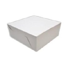 Vicbay White Cake Box - 10" x 10" x 5" - 100/CASE