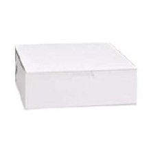 Vicbay White Cake Box - 8" x 5.5" x 3.5" - 250/CASE