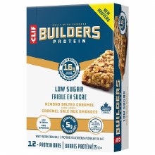 Clif Bar Builders Protein Almond Salted Caramel Low Sugar 56g - 12/BOX (12)(06987)