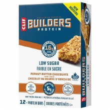 Clif Bar Builders Protein Peanut Butter Chocolate Low Sugar 56g - 12/BOX (12)(06985)