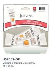 Gravity Pack - Jergens Ultra Care Moisturizer - 30mL - 18/BOX (07032)