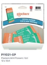 Gravity Pack - Plackers Micro Mint Dental Flossers - 12ct- 12/BOX (211021)