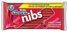 Hershey Twizzlers Party Pack Cherry Super Nibs - 400g (12)