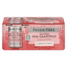 Fever Tree Sparkling Pink Grapefruit Cans 150mL - 8/BOX - SOLD BY BOX - (3) (03126)