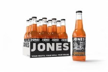Jones Soda Glass Bottle Orange & Cream - 12 x 355ml (21603)
