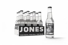 Jones Soda Glass Bottle Strawberry Lime - 12 x 355ml (21601)
