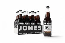 Jones Soda Glass Bottle Root Beer - 12 x 355ml (21608)