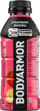 BOTTLE - Bodyarmor SuperDrink Strawberry Banana - 12 x 473mL - SOLD BY CASE (01231) (412611)