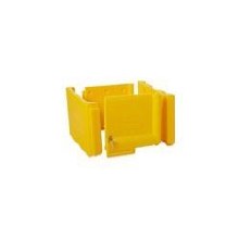 Rubbermaid Janitor Cart - Cabinet Fits 6173 - Yellow