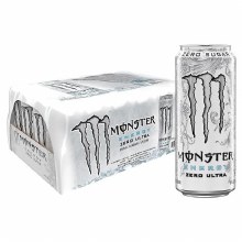CAN - Monster Energy Ultra ZERO SUGAR - 24 x 473mL - SOLD BY CASE - (1) (XXXXX) (Costco)