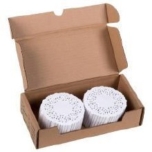 Additional picture of Lapaco 4" Round Lace Doilies L-020 - 1000/BOX (5) (10020)