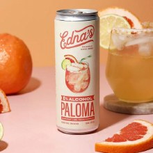 Edna's Non-Alcohol PALOMA Cocktail - 355mL x 4/PKG - SOLD BY PKG (6) (81997)