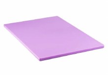 Cutting Board, Medium Density, Purple - 12" x 18" x 1/2" (57361216) (26004)