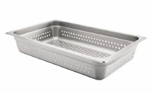 Steam Pan Insert, Stainless Steel Insert, Perforated, 4" Deep, Full Size (XXXXX)